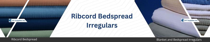 ribcord bedspread irregulars